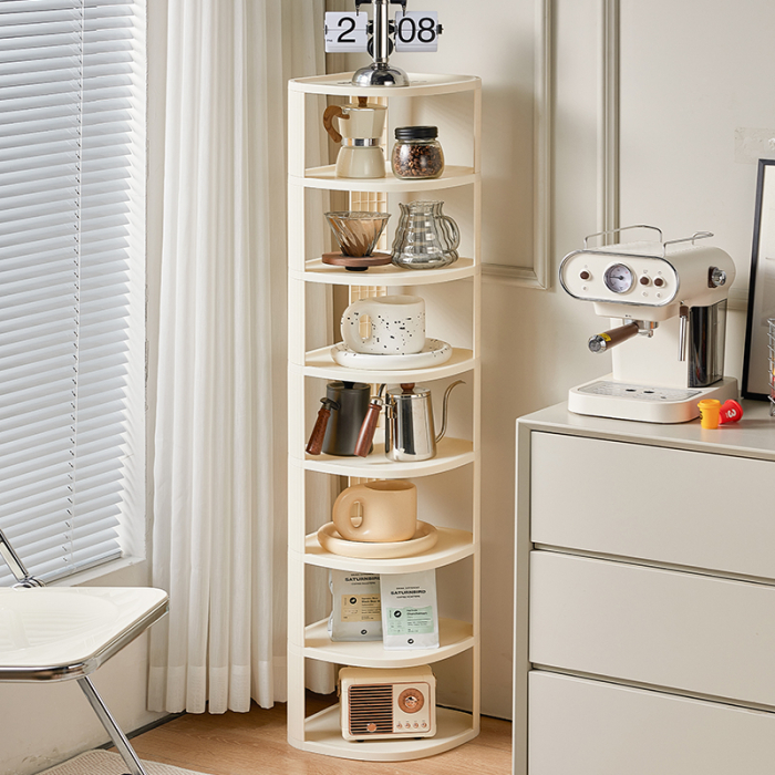Suport incaltaminte multifunctional pentru colt cu 8 rafturi SHYE-6772-8 [7]