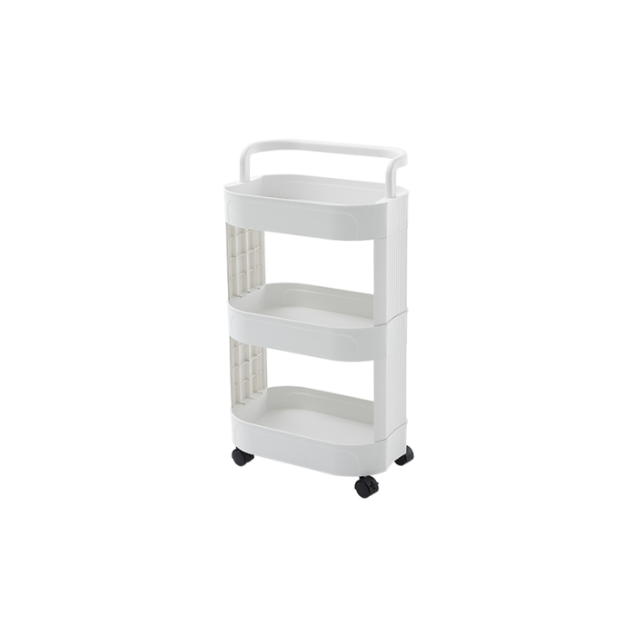 Suport universal pentru baie sau bucatarie cu 3 polite si roti SHYE-6502 [3]