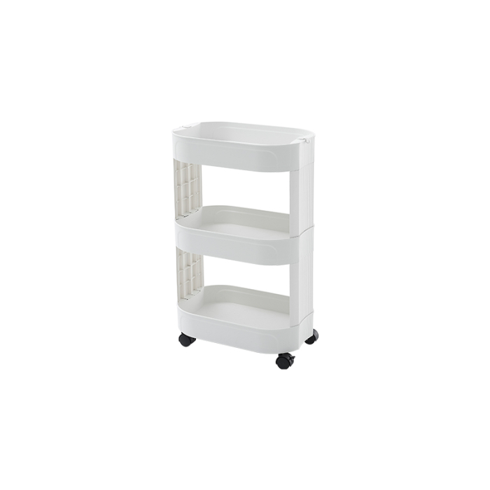 Suport universal pentru baie sau bucatarie cu 3 polite si roti SHYE-6505 [4]