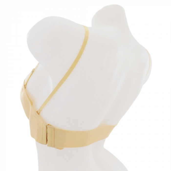 Sutien cu push-up cu snur si spatele gol H-02crem [2]