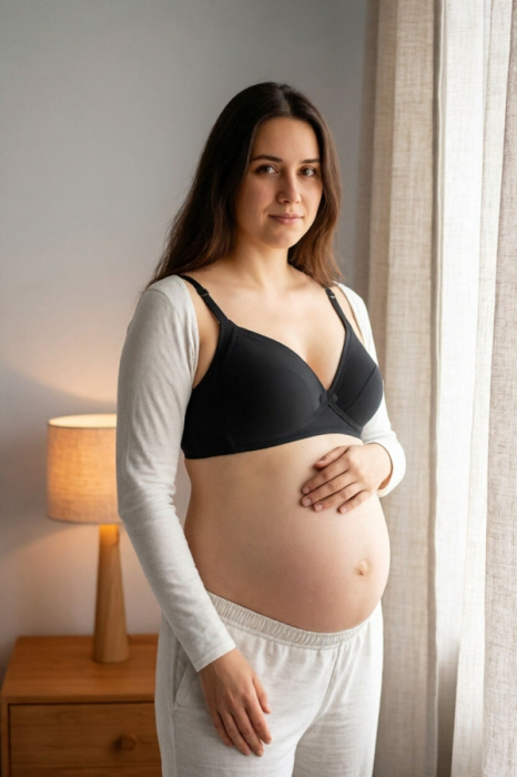 Sutien maternal pentru alaptare 017negru [2]