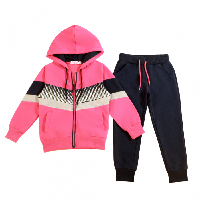 Trening cu gluga 2 piese Y-326fucsia [1]