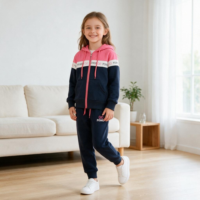 Trening cu gluga 2 piese Y-307fucsia [3]