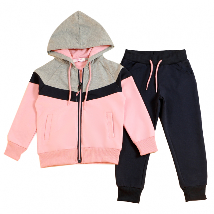 Trening cu gluga 2 piese Y-325roz [1]