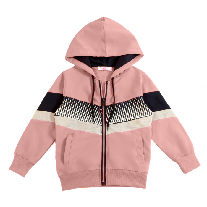 Trening cu gluga 2 piese Y-326roz [4]