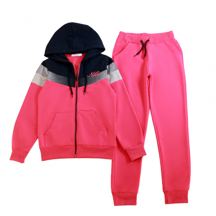 Trening cu gluga 2 piese Y-332fucsia [1]