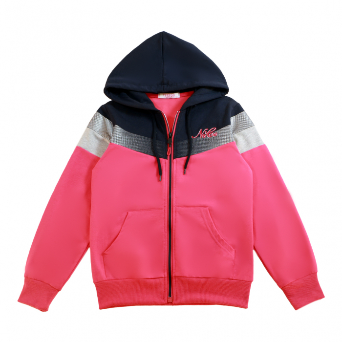 Trening cu gluga 2 piese Y-332fucsia [4]