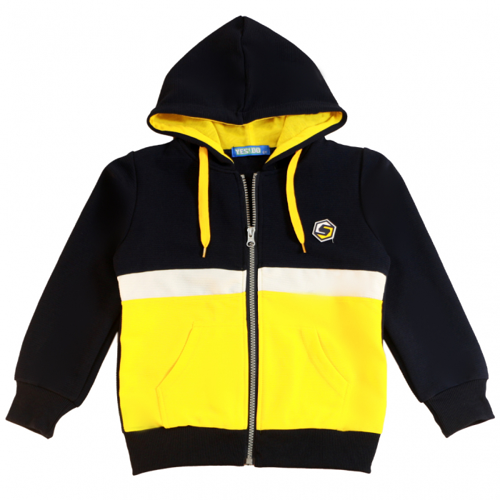 Trening cu gluga 3 piese Y-623galben [5]
