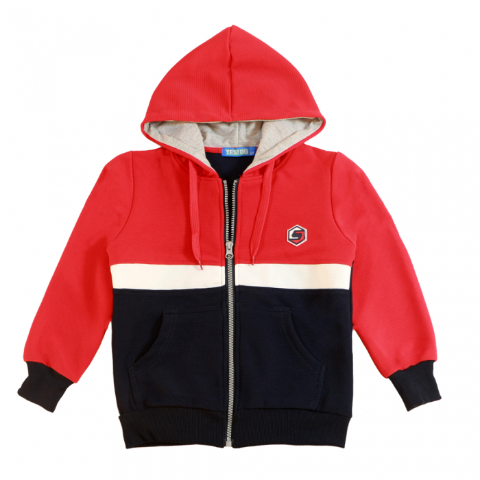 Trening cu gluga 3 piese Y-623rosu [5]
