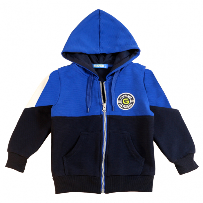 Trening cu gluga 3 piese Y-626bleumarin [4]