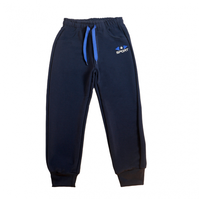 Trening cu gluga 3 piese Y-627bleumarin [5]