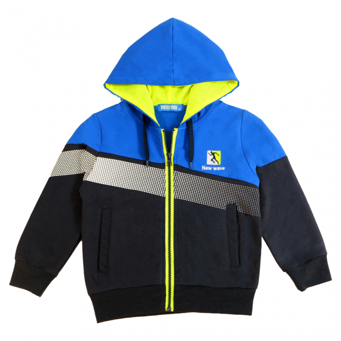 Trening cu gluga 3 piese Y-631bleumarin [7]