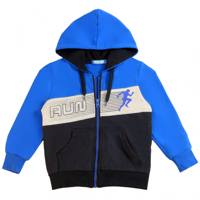 Trening cu gluga 3 piese Y-635bleumarin [5]