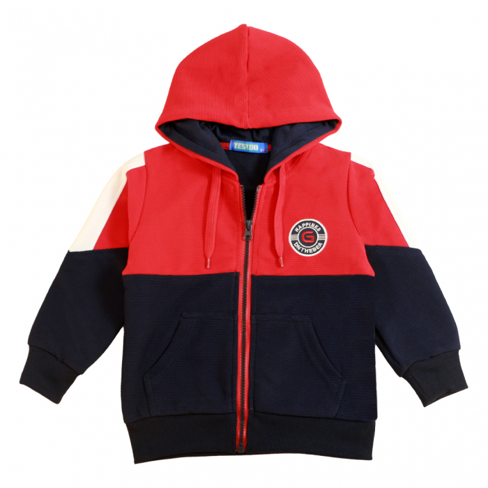 Trening cu gluga 3 piese Y-626rosu [4]