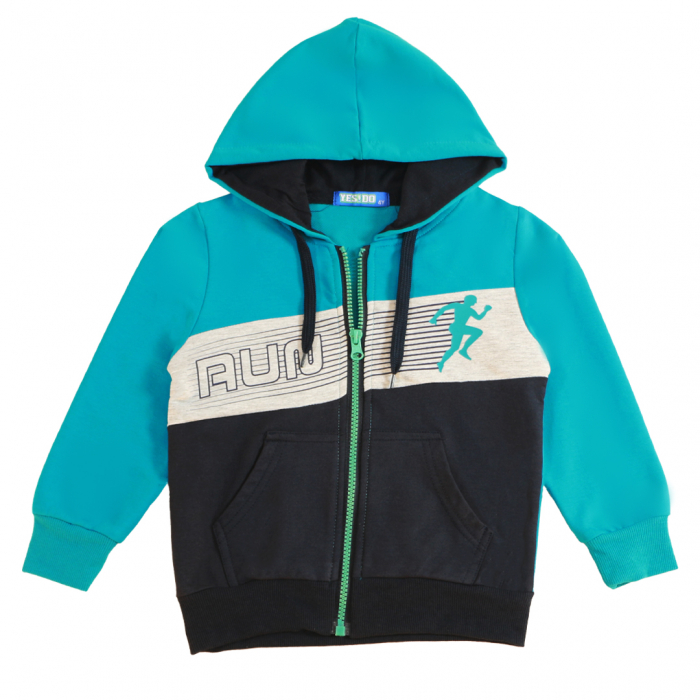 Trening cu gluga 3 piese Y-635albastru [6]