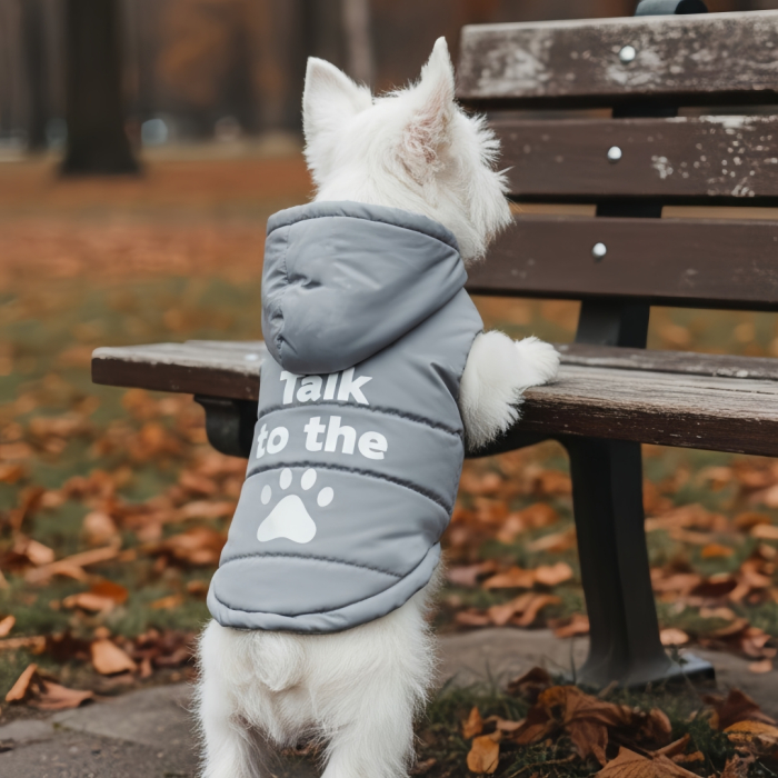 Vesta calduroasa cu gluga YYP-LL13gri [1]