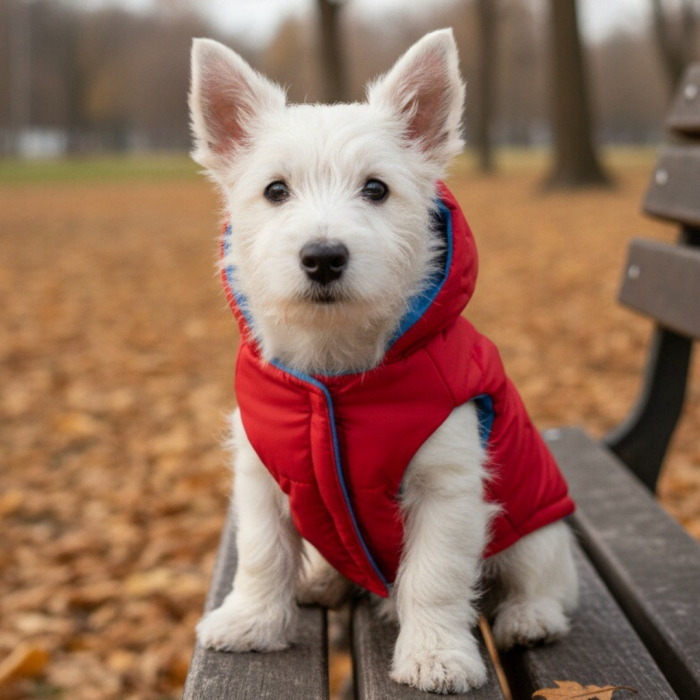 Vesta calduroasa cu gluga YYP-LL13rosu [4]