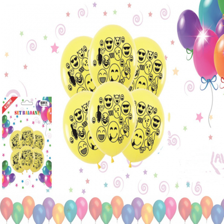 Baloane - Set 6 baloane vesele 058671