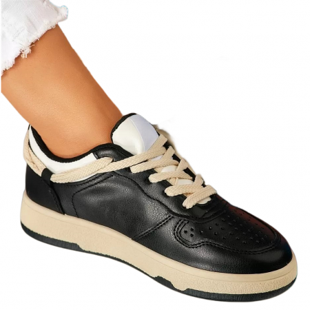 Pantofi sport de damă - Pantofi sport B22-5negru