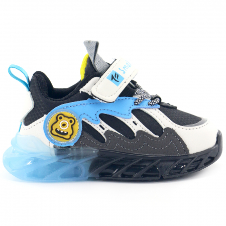 Pantofi sport de copii - Pantofi sport Z-88Cnegru/alb