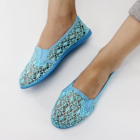 Papuci 9.99 - Espadrile 338albastru