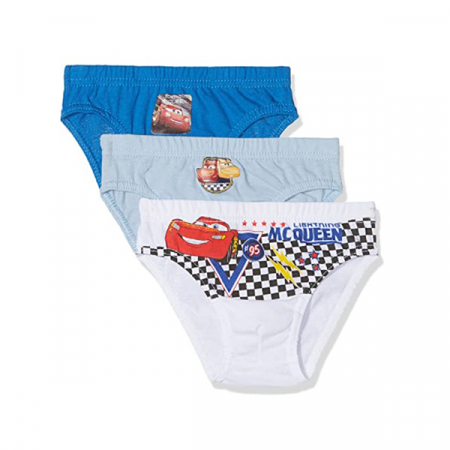 Chiloți - Set 3 perechi chiloti cu Fulger McQueen ER3077