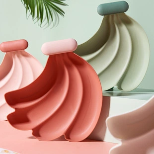 Articole casă - Farfurie din plastic in forma de banane 6238
