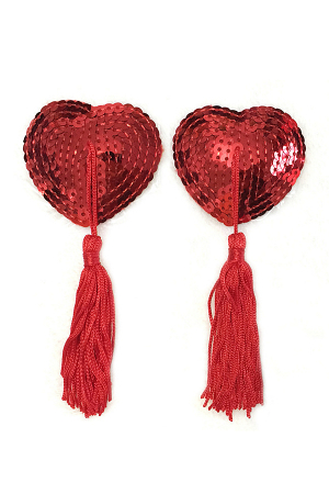 Accesorii erotică - Accesorii autoadezive pentru sani YML3028rosu