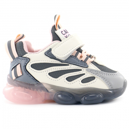Pantofi sport de copii - Pantofi sport Z-82Bgri/roz