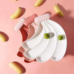 Articole casă - Farfurie din plastic in forma de banane 6238