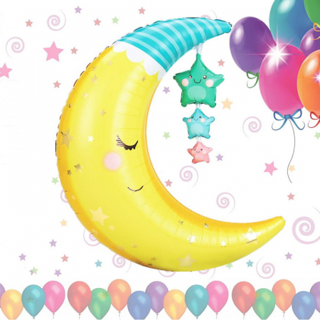 Baloane - Balon folie in forma de luna 057937