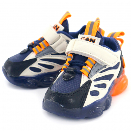 Pantofi sport de copii - Pantofi sport Z-82Cnegru/alb