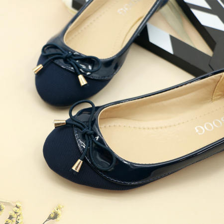 Pantofi de copii - Balerini 7589-1bleumarin