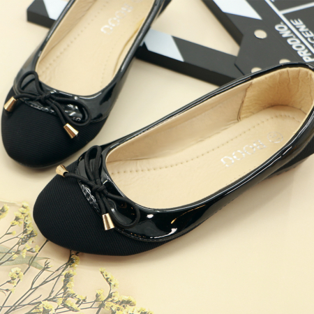Pantofi de copii - Balerini 7589-1negru