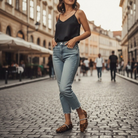 Damă - Balerini A-14leopard