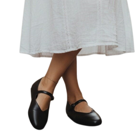 Damă - Balerini A-10negru