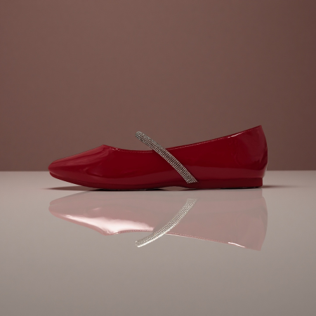Damă - Balerini A-13rosu