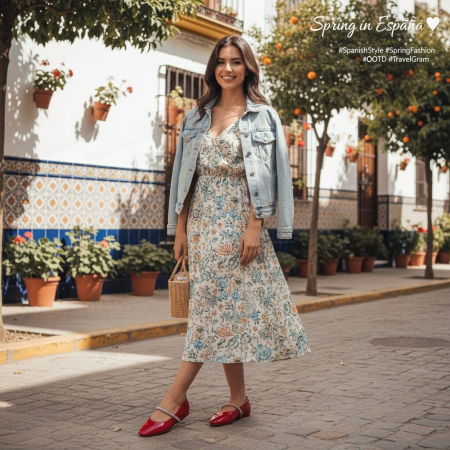 Damă - Balerini A-13rosu