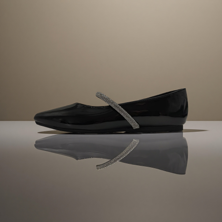 Damă - Balerini A-13negru