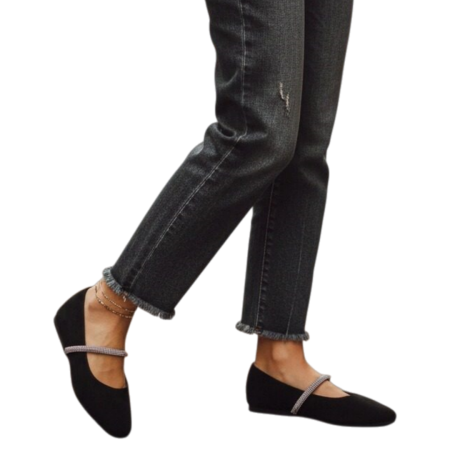 Damă - Balerini A-14negru