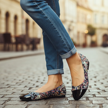 ÎNCĂLȚĂMINTE DAMĂ 39.99 - Balerini B66negru