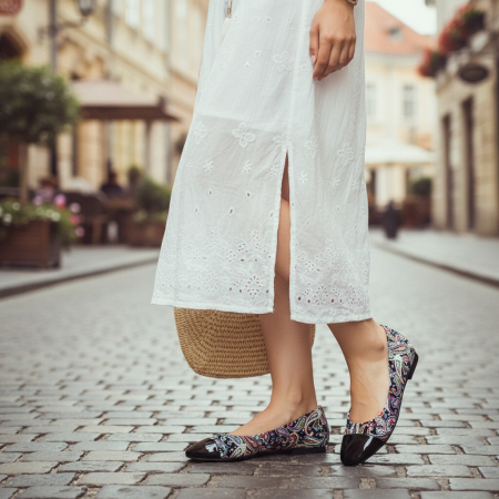 ÎNCĂLȚĂMINTE DAMĂ 39.99 - Balerini B66negru