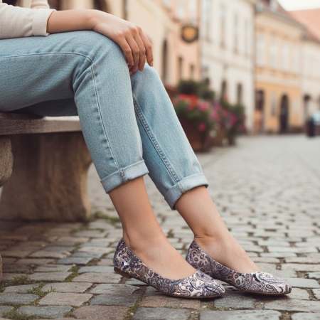 ÎNCĂLȚĂMINTE DAMĂ 39.99 - Balerini B67roz