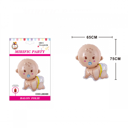 Articole party - Balon din folie de aluminiu figurina ' Bebelus ' LM0489