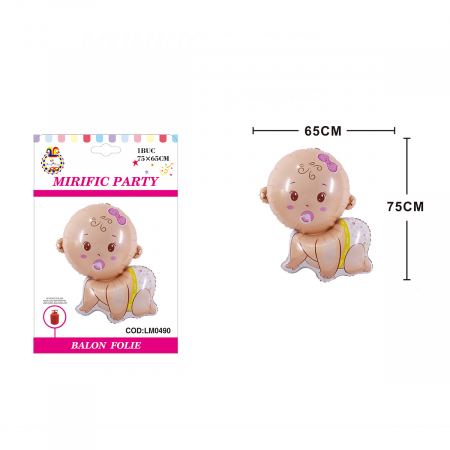 Baloane - Balon din folie de aluminiu figurina ' Bebelus ' LM0490
