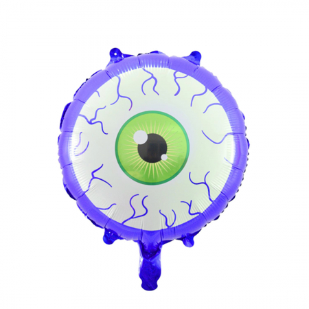 Baloane - Set 4 baloane folie pentru decor Halloween ' Glob Ocular ' 43 x 48 cm LY-2439-17