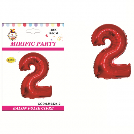 Baloane - Balon din folie de aluminiu 100 cm LM0424