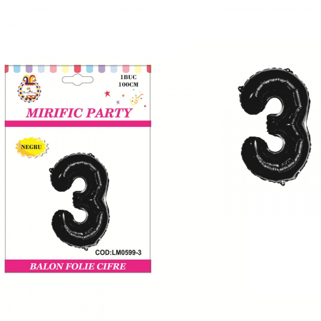 Articole party - Balon din folie de aluminiu 100 cm LM0599