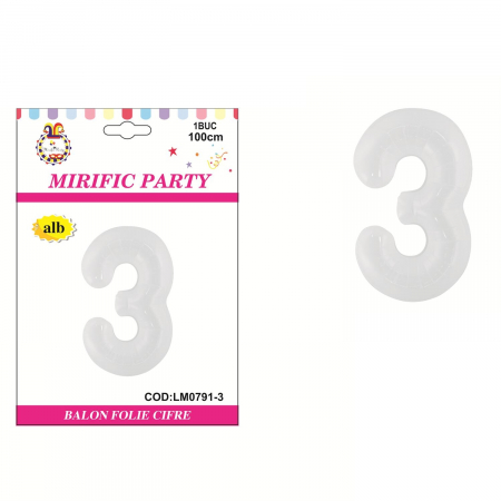 Articole party - Balon din folie de aluminiu 100 cm LM0791