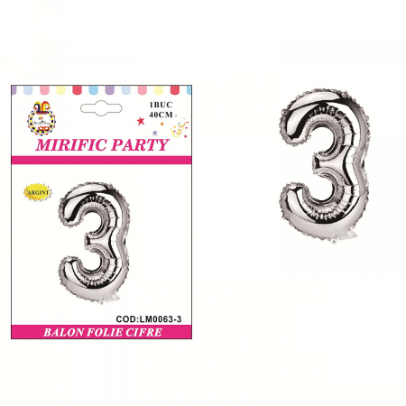 Articole party - Balon din folie de aluminiu 40 cm LM0063